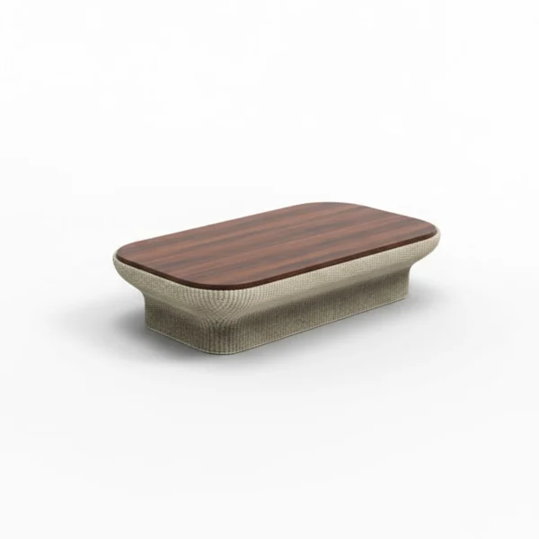 KIZUNA Rectangular coffee table veneering