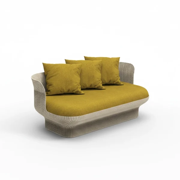 KIZUNA Rattan back sofa
